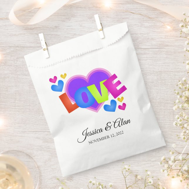 Bolsas de favores de boda (Cortado)