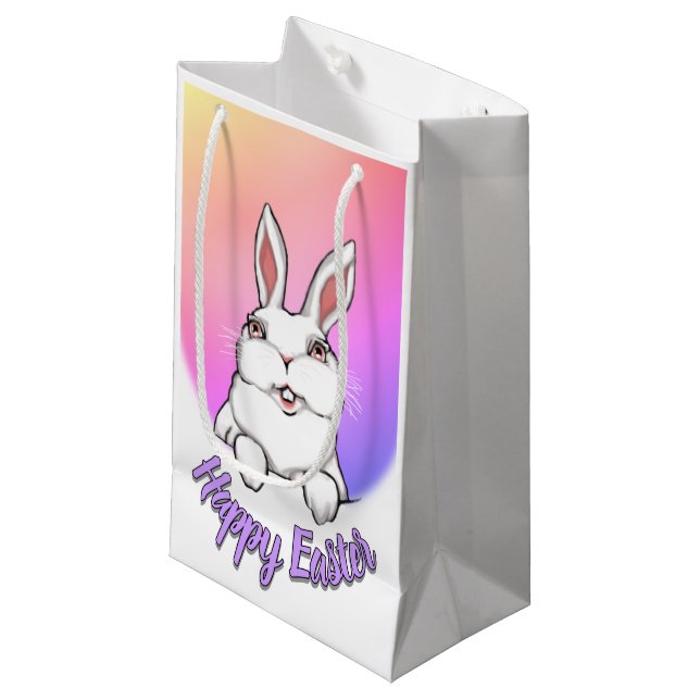 Bolsas de Favores de Conejo de Pascua Bolsas de Pa (Angulo Anverso)
