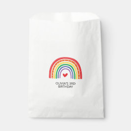 Bolsas de favores de fiesta de cumpleaños de arcoí