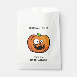 Bolsas de favores de la Calabaza de Halloween