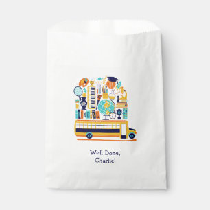 bolsas de favores de la escuela de texto personali