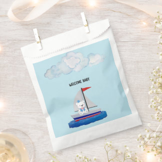 Bolsas de favores para Baby Shower