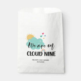 Bolsas de favores para baby shower Cloud Nine