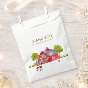 Bolsas de favores para celebración de cumpleaños d