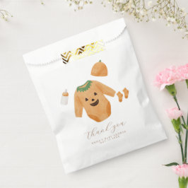 Bolsas de favoritos de Baby Shower de calabaza