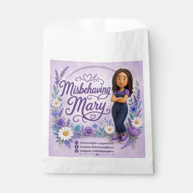 Bolsas de Favoritos de Fiesta de María la Traviesa (Anverso)