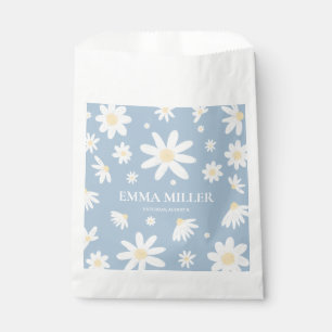 Bolsas de Favoritos de Flor de Margarita Azul