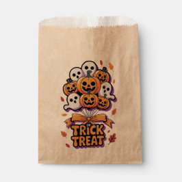 Bolsas de Favoritos de Halloween Cute Retro Truco