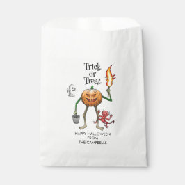 Bolsas de Favoritos de Halloween Trick or Treat