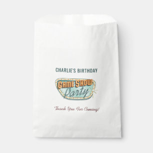 Bolsas de favoritos de la fiesta del espectáculo