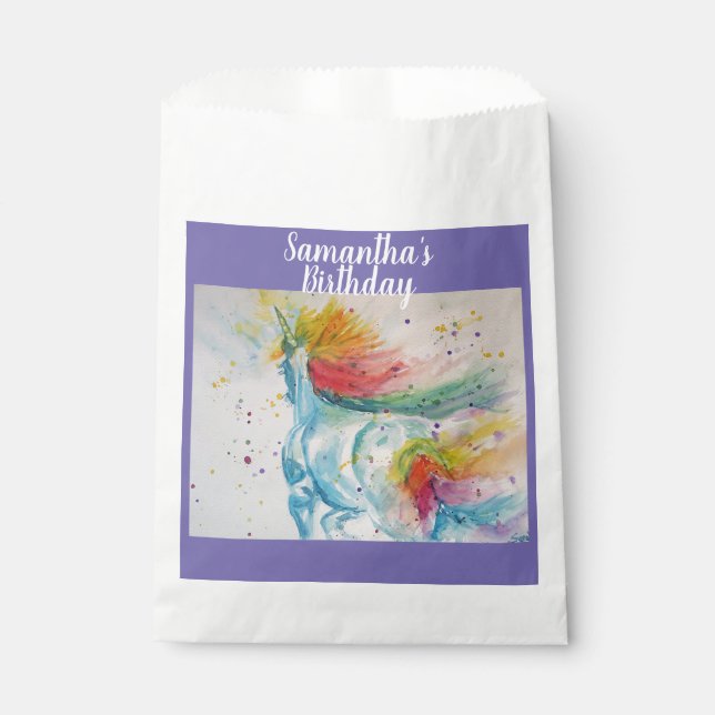 Bolsas de fiesta de animal de compañía de arcoíris (Anverso)