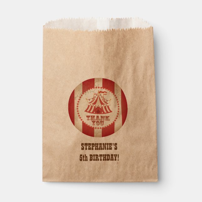 Bolsas de Fiesta del Personalizado del Carnaval o  (Anverso)