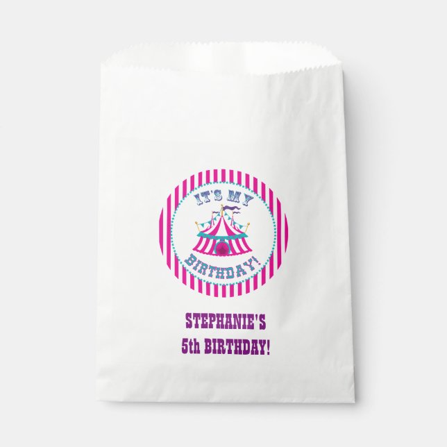 Bolsas de Fiesta del Personalizado del Carnaval o  (Anverso)