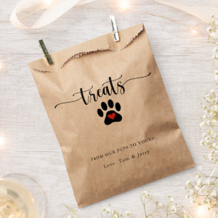 Bolsas de golosinas para perros