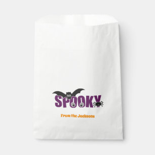 Bolsas de Goodie de Halloween con murciélagos