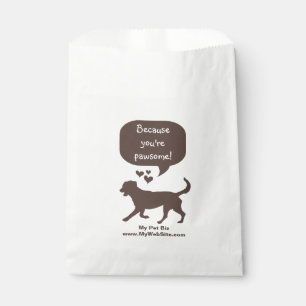 Bolsas de Goodie para Empresas mascotas