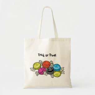 Bolsas de halloween con trucos o trucos para trata
