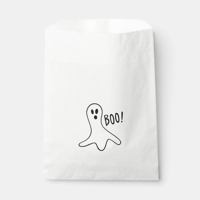 Bolsas de Halloween de Boo Favor de RoseWrites (Anverso)