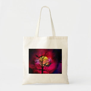 Bolsas de Halloween de la Luna Grande y el Árbol M