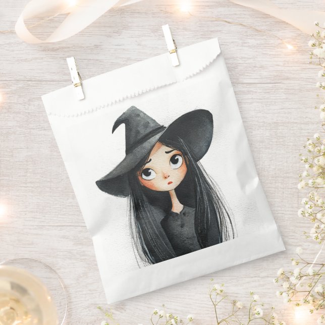 Bolsas de Halloween de Vela de Brujas Favor (Cortado)