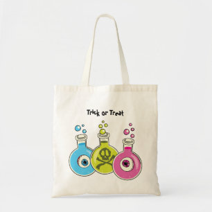 Bolsas de halloween o truco para tratar química