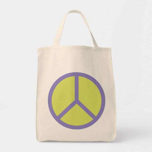 Bolsas de juguete de signo de paz coloridas (Frente)