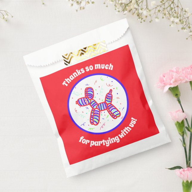 Bolsas de la fiesta de los perros globos (Sellado)