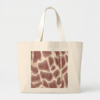Bolsas de lienzo de patrón de puntos de jirafa