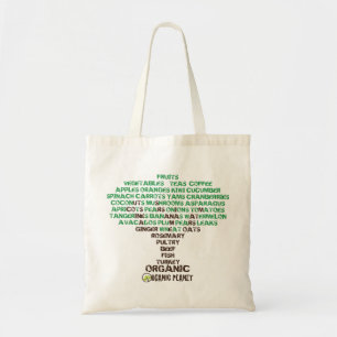 Bolsas de lienzo reutilizables para el planeta org
