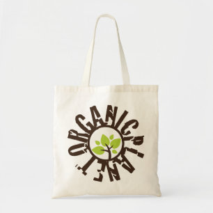 Bolsas de lienzo reutilizables para planetas orgán