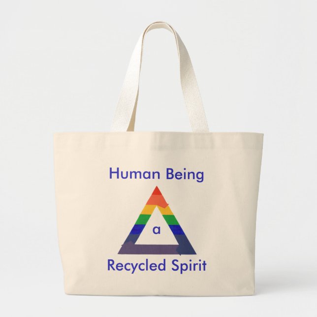 Bolsas de lona de Espíritu reciclado (Frente)