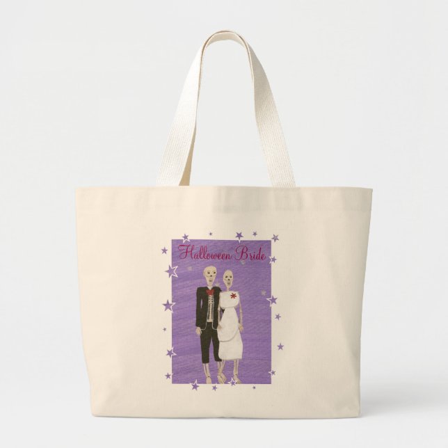 Bolsas de lona de Novia de Halloween (Frente)