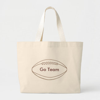 Bolsas de lona personalizadas de fútbol americano 