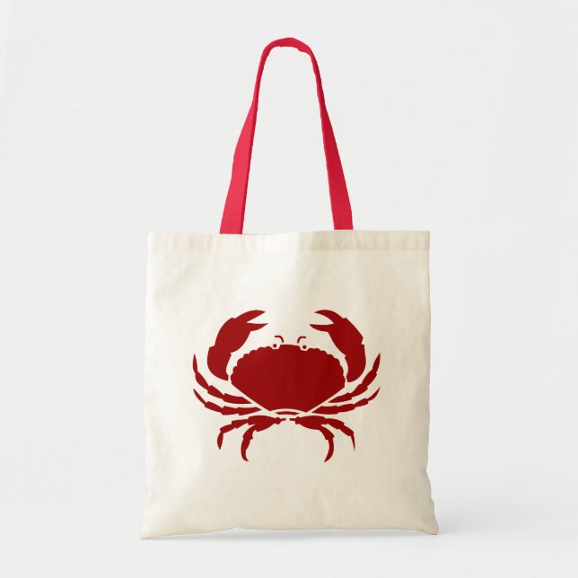 Bolsas de mano de cangrejo rojo (Frente)