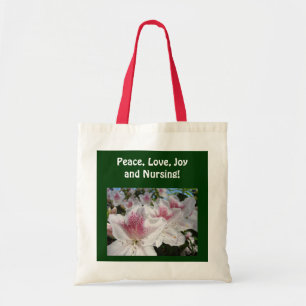 Bolsas de mano de enfermería Paz Amor Alegría Azal