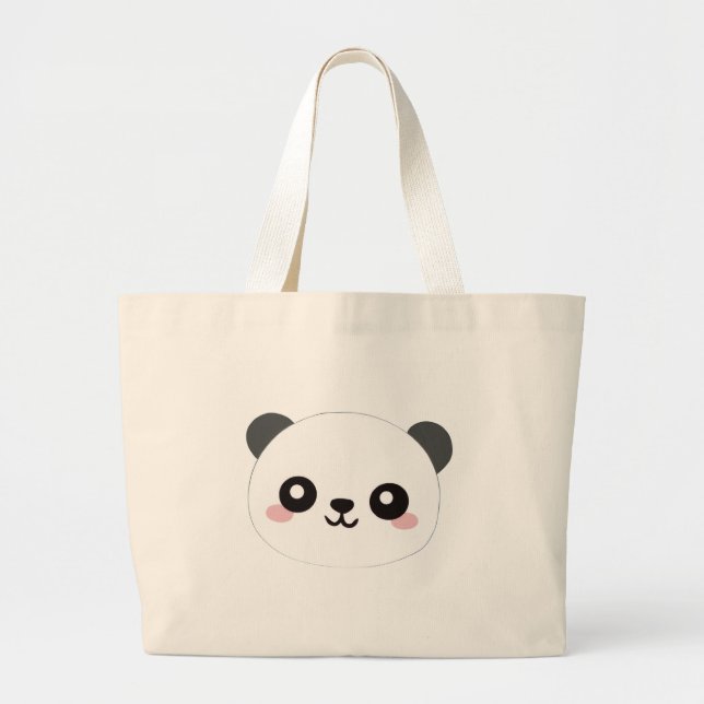 Bolsas de mano de panda lindos (Frente)
