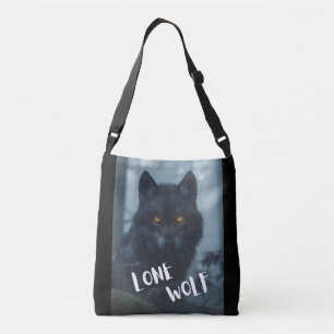 bolsas de mano (diseño de lobo solitario)