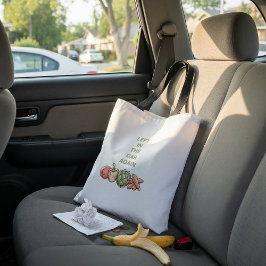 Bolsas de mano divertidas con citas tipográficas d