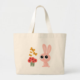 Bolsas de mano lindas de conejo mariposa