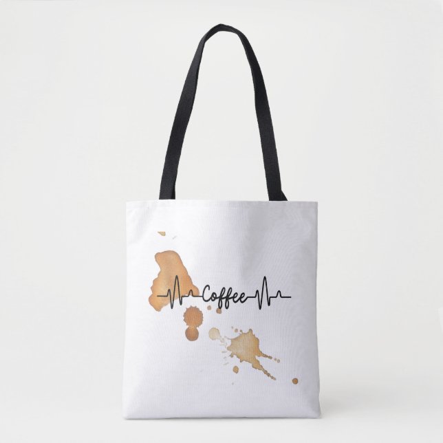 bolsas de mano para amantes del café (Anverso)