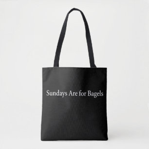 Bolsas de mano para Domingos son para Bagels   Ama