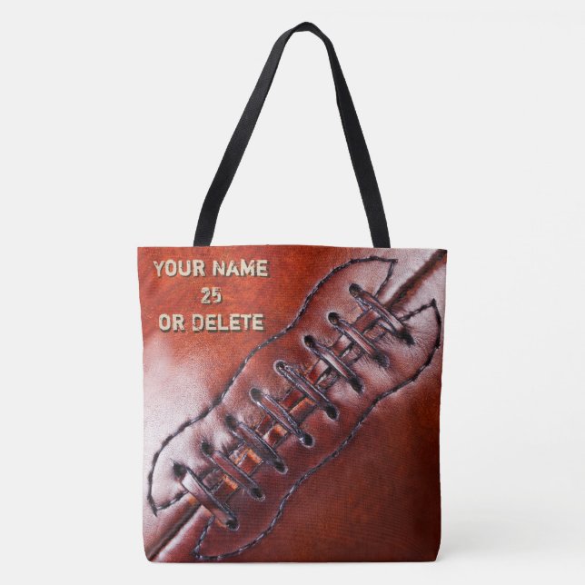 Bolsas de mano personalizadas de fútbol (Anverso)