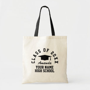 Bolsas de mano personalizadas para fiesta de gradu