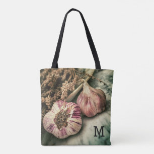 Bolsas de monograma de personalizado de ajo/alimen