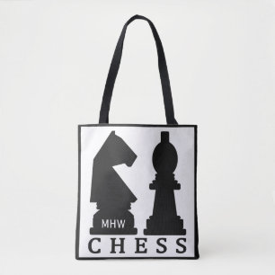 Bolsas de monograma del personalizado CHESS