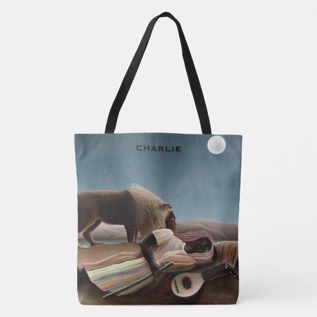 Bolsas de monograma del personalizado de arte "Git (Anverso)