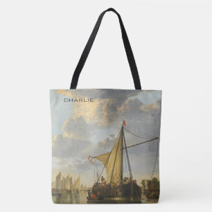 Bolsas de monograma del personalizado de arte "Los