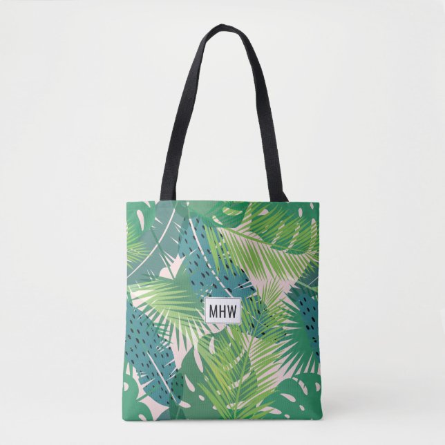 Bolsas de monograma del personalizado del patrón d (Anverso)