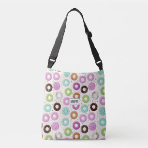 Bolsas de monograma personalizadas con patrón de d