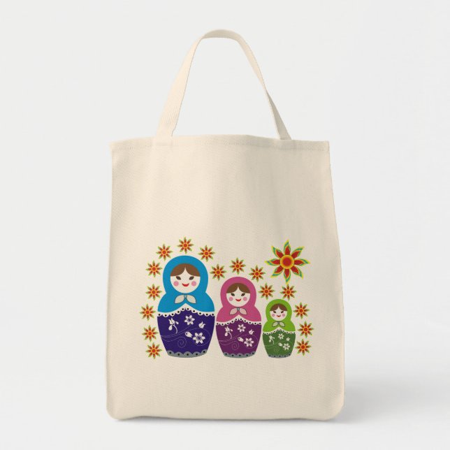 Bolsas de muñeca rusas Matryoshka (Frente)